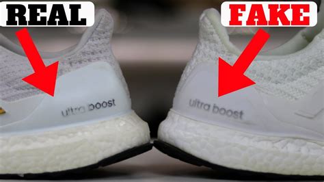 adidas ultra boost white fake vs real|real vs fake adidas.